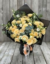 Букет цветов из:  Розы и Лизиантусы #REPLACE_PRED# Гремячево