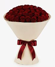 Букет 101 Бордовая роза Блэк Бакарра в Гремячево