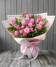 Букет Розовый кустик в Гремячево