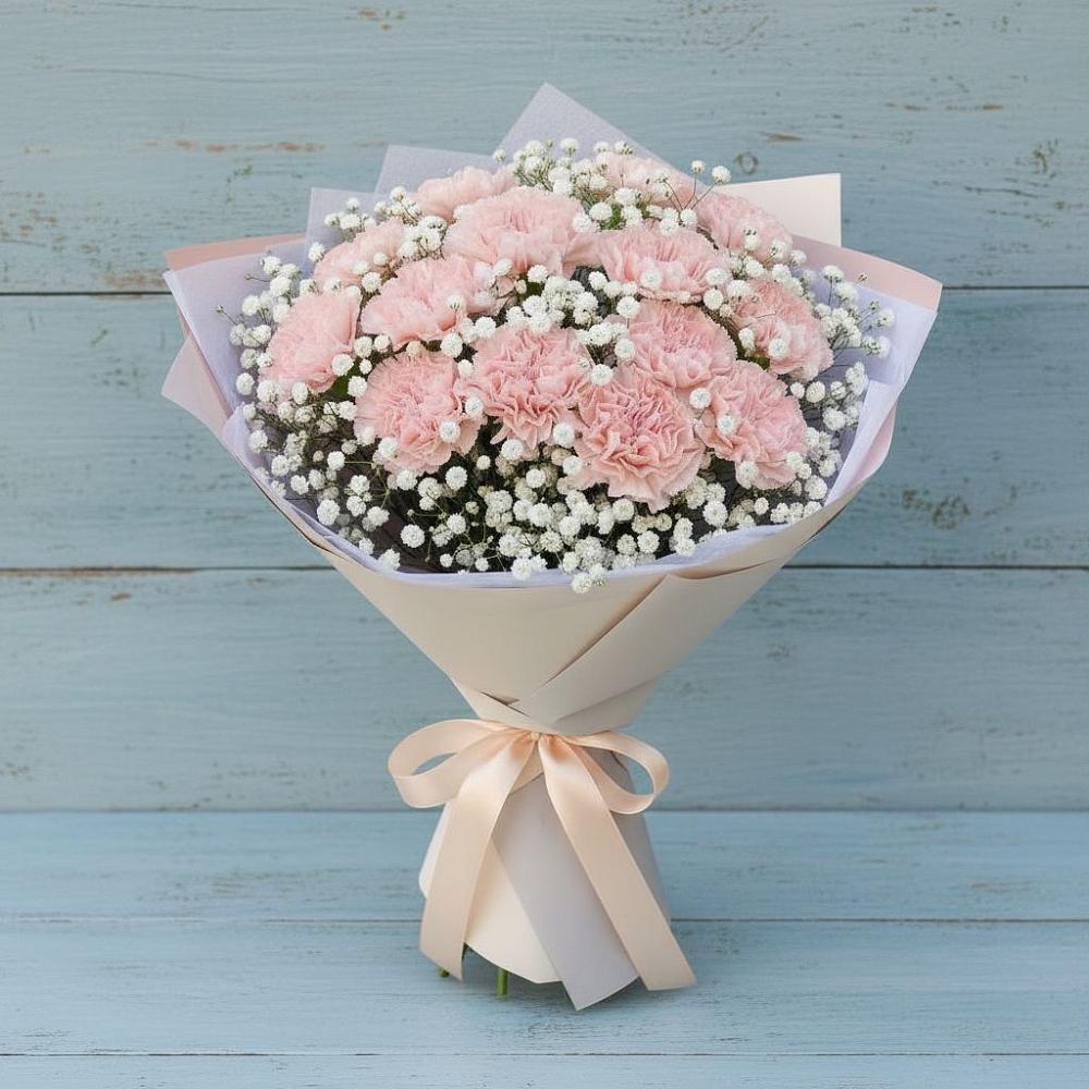 Букет цветов из: Гвоздики в Гремячево