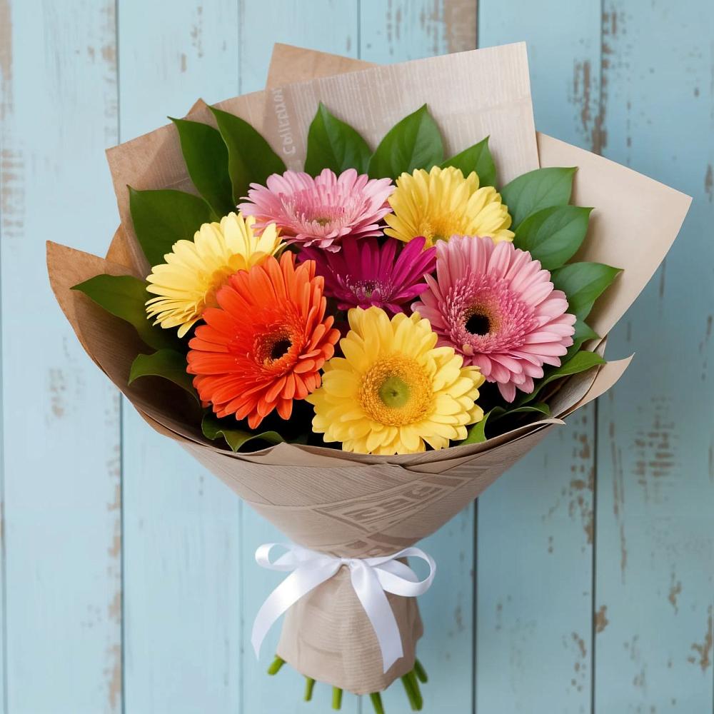 Букет цветов из: Герберы в Гремячево
