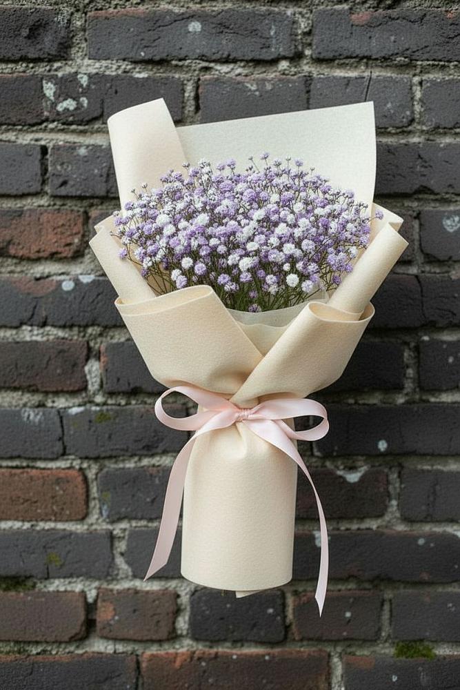 Букет цветов из: Гипсофила в Гремячево