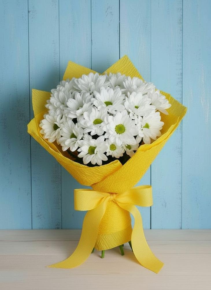 Букет цветов из: Хризантемы в Гремячево