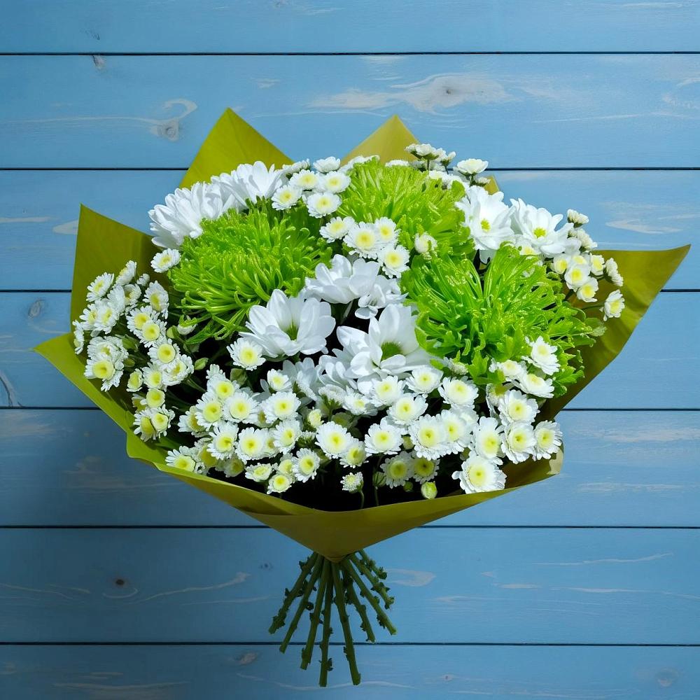 Букет цветов из: Хризантемы в Гремячево