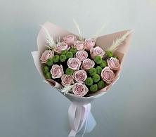 Букет цветов из:  Розы и Хризантемы в Гремячево