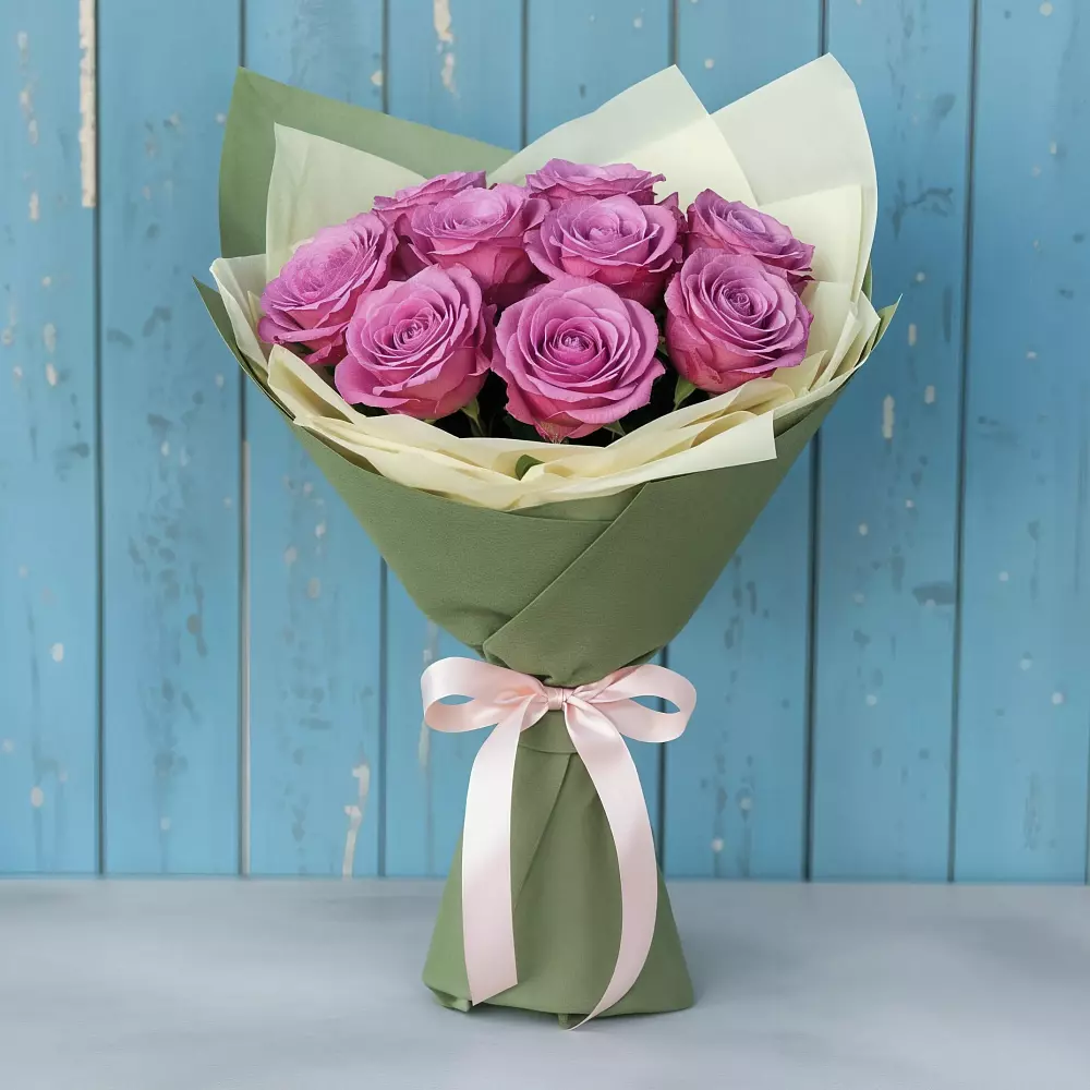 Букет Розы Фёрст Леди в Гремячево