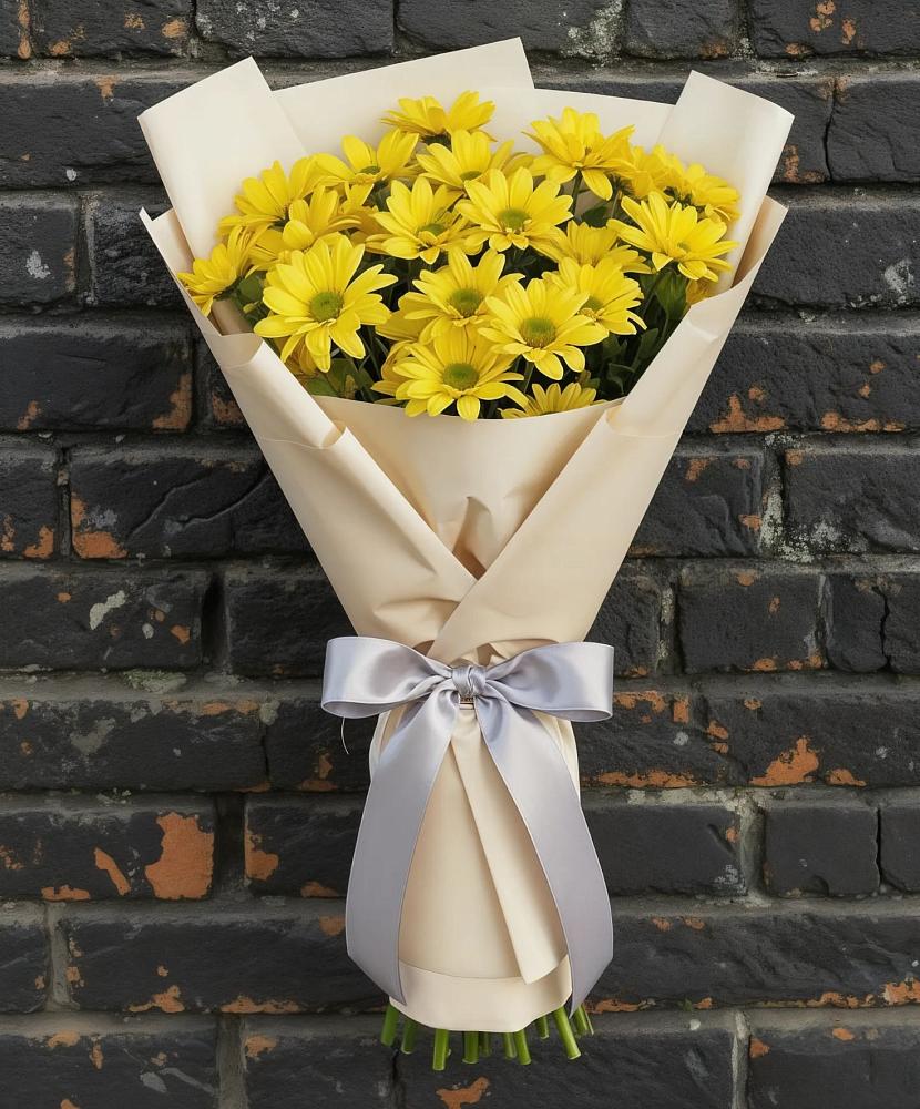 Букет цветов из: Хризантемы в Гремячево