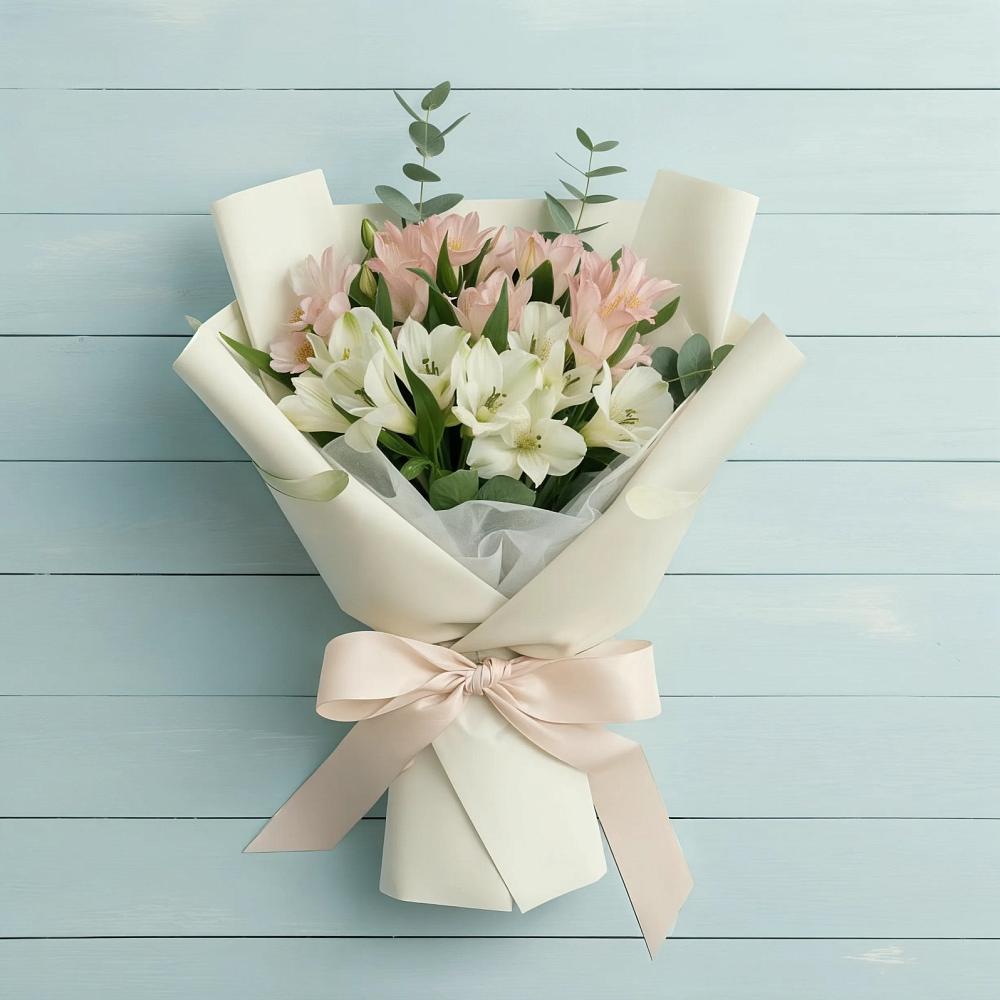 Букет цветов из: Альстромерии в Гремячево