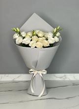 Букет цветов из:  Розы и Лизиантусы #REPLACE_PRED# Гремячево